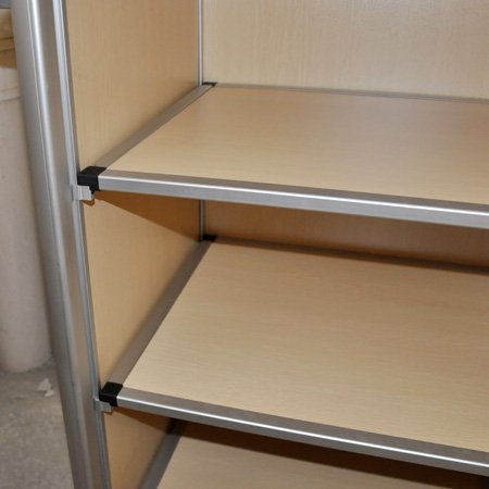  Carrinho de empregada de limpeza compacto Hotel Auminum 