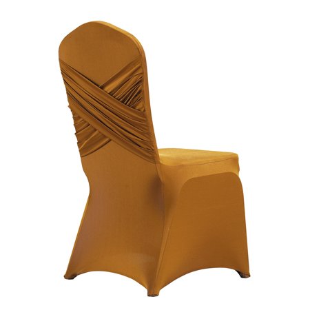 Suprimentos para banquete de casamento de hotel de boa qualidade Tecido Spandex Lycra Fantasia Capa de Cadeira Estiramento Universal Capa de Cadeira Elástica 