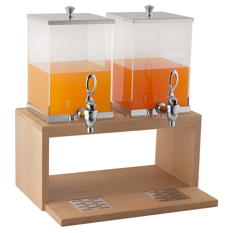 Dispensador de bebidas de suco de torre polido direto da fábrica