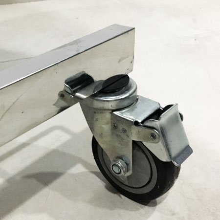 carrinho de serviço de quarto dobrável com hot box para hotel