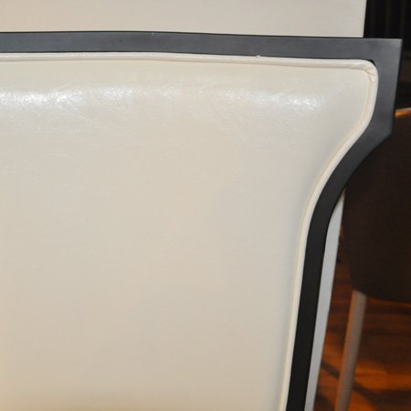 Cadeira de banquete de alumínio durável para restaurante de design de luxo 