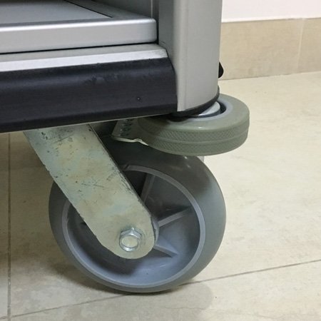 Carrinho de limpeza de carrinho de limpeza leve para hotel