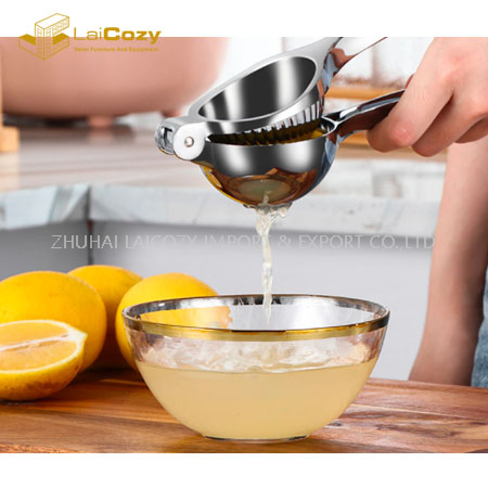 Espremedor manual de aço inoxidável de boa qualidade clipe de limão espremedor de suco de frutas prensa cidra